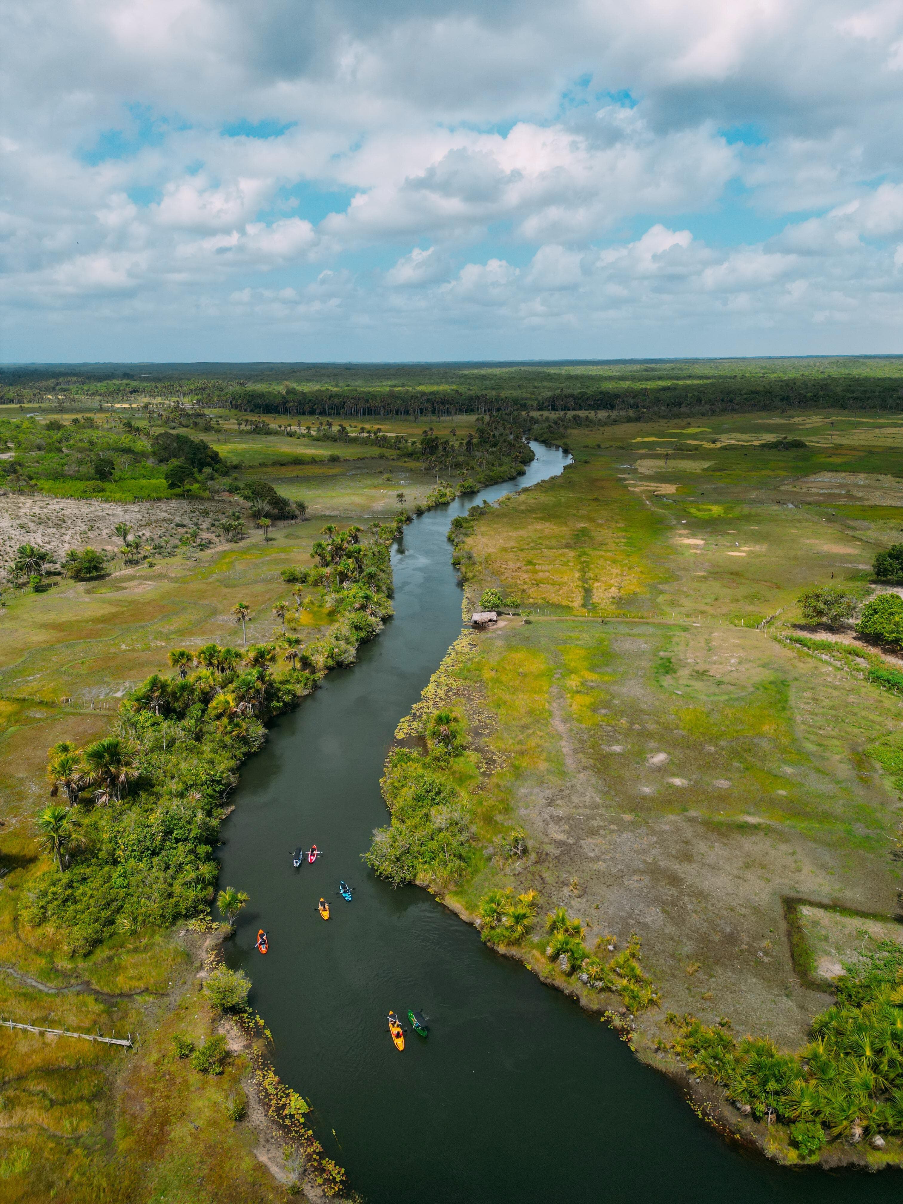 Caiaque no Rio Preguiças