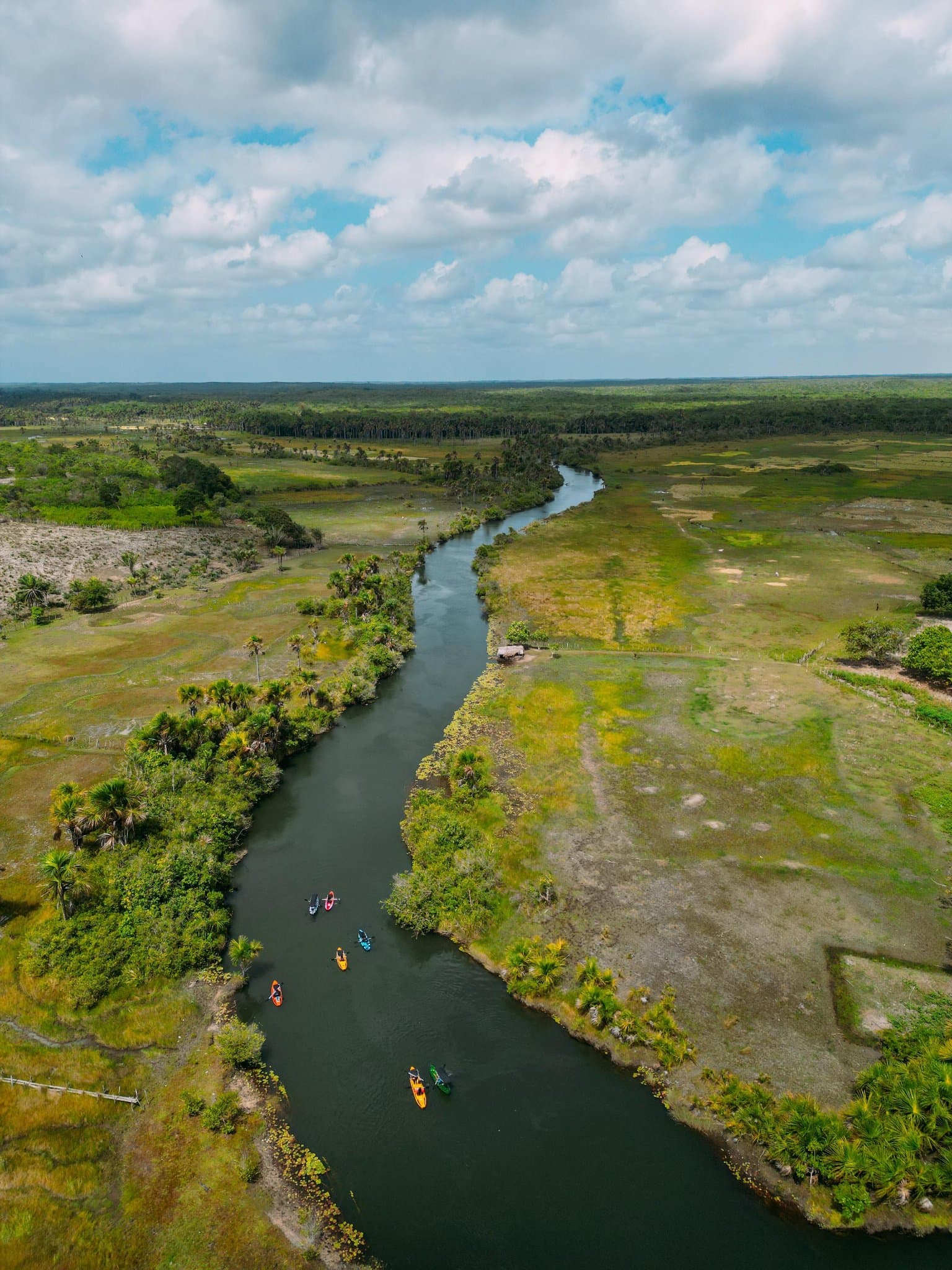 Passeio de caiaque
